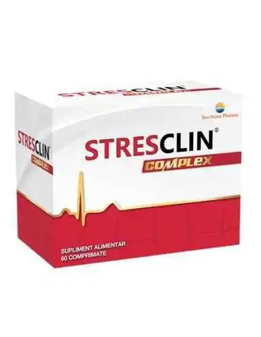 Stresclin Complex 60 comprimate Sun Wave Pharma, Stres