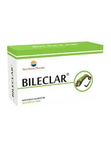 BILECLAR 30CPS SUNWAVE PHARMA, REMEDII NATURISTE