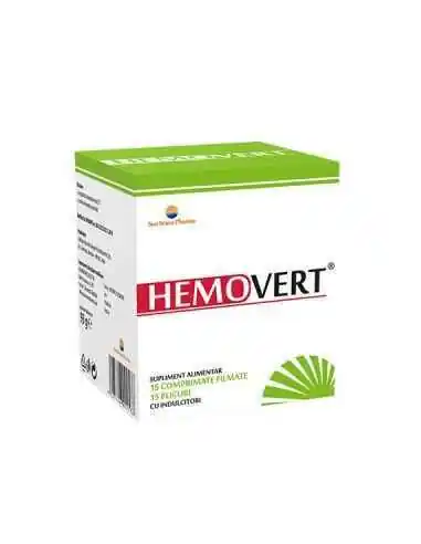 HEMOVERT 15CPR/15PLICURI SUNWAVE PHARMA, REMEDII NATURISTE