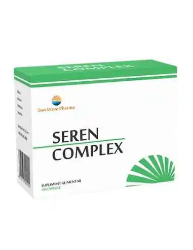 SEREN COMPLEX 30CPS SUNWAVE PHARMA, Raceala si gripa