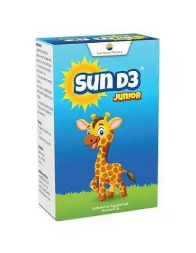 SUN D3 JUNIOR PICATURI 10ML SUNWAVE PHARMA, Stres