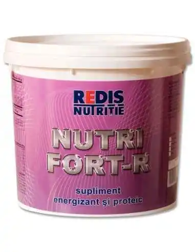 NUTRIFORT-R vanilie 1Kg saculet Redis, PULBERI VEGETALE