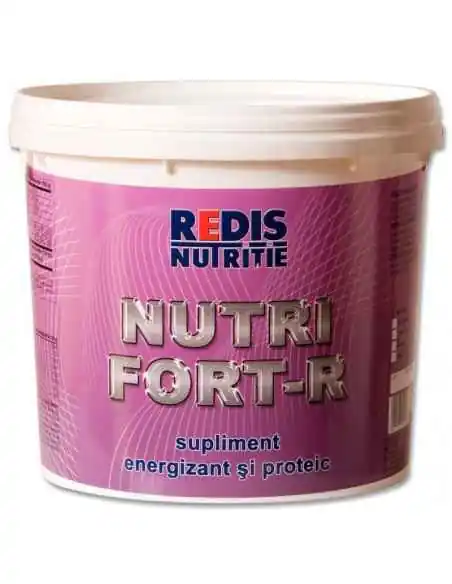 NUTRIFORT-R vanilie 2.5 Kg galeata Redis, PULBERI VEGETALE