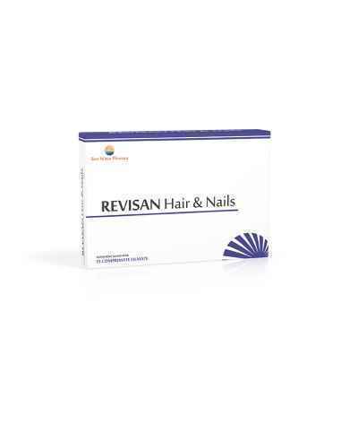 Revisan Hair & Nails 15 capsule Sun Wave Pharma, Sanatatea pielii