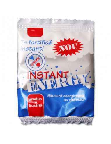 INSTANT ENERGY 15 g/plic Redis
Instant Energy este o bautura energizanta cu vitamine si taurina.