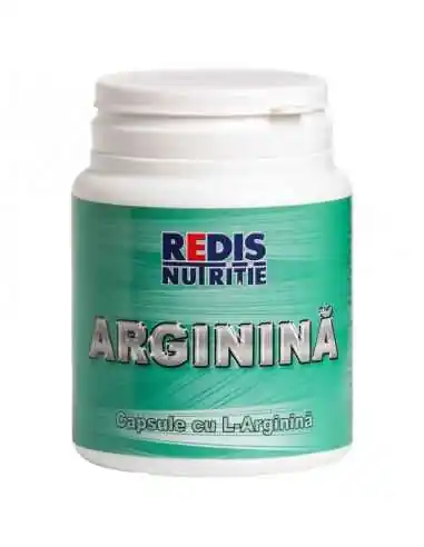 ARGININA 120 capsule Redis, REMEDII NATURISTE