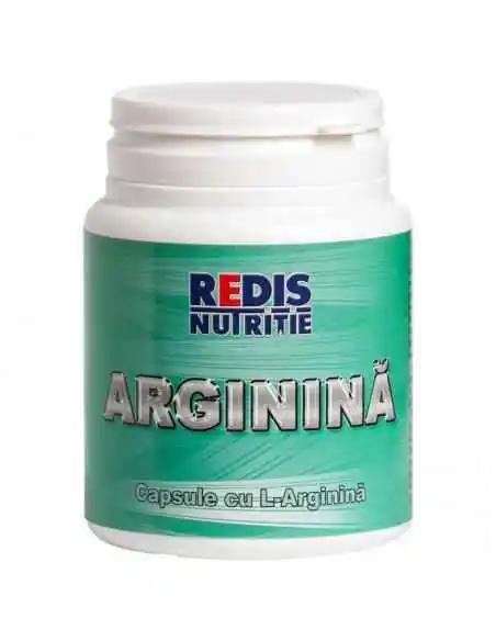 ARGININA 120 capsule Redis, REMEDII NATURISTE