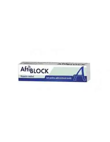 AFTIBLOCK GEL 8GR Zdrovit, UNGUENTE/CREME/GELURI