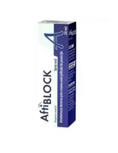 AFTIBLOCK SPRAY 20ML Zdrovit, Sanatatea pielii