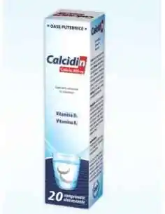 CALCIDIN 20CPR EFERVESCENTE Zdrovit, VITAMINE SI MINERALE