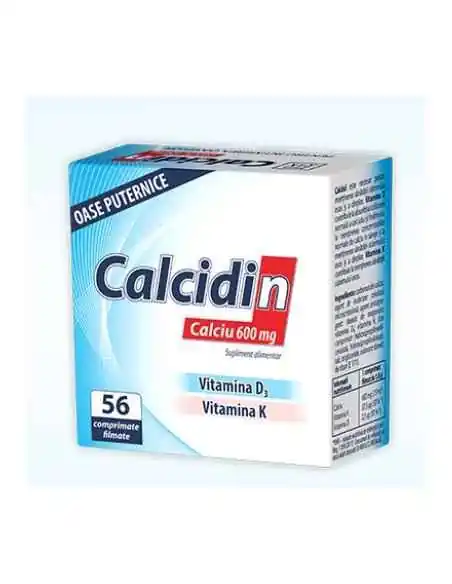 CALCIDIN 56CPR Zdrovit, VITAMINE SI MINERALE