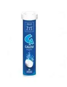 CALCIU 20CPR EFERVESCENT Zdrovit, VITAMINE SI MINERALE