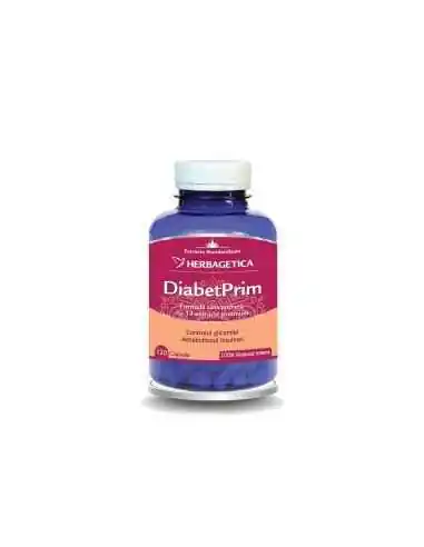 DiabetPrim 120 capsule Herbagetica, Terapia Diabetului