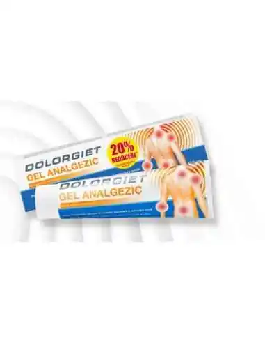 DOLORGIET GEL ANALGEZIC 100ML-20% GRATIS Zdrovit, REMEDII NATURISTE