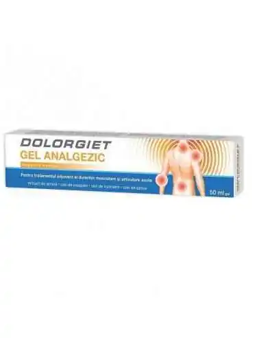 DOLORGIET GEL ANALGEZIC 50 ml Zdrovit, REMEDII NATURISTE