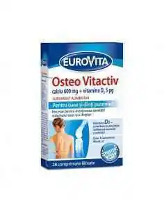 Osteo Vitactiv 28 CPR  EUROVITA, VITAMINE SI MINERALE