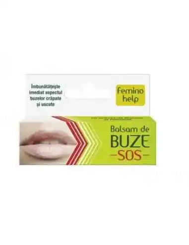 FEMINOHELP BALSAM BUZE S.O.S 7ML Zdrovit, REMEDII NATURISTE