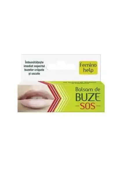 FEMINOHELP BALSAM BUZE S.O.S 7ML Zdrovit, REMEDII NATURISTE