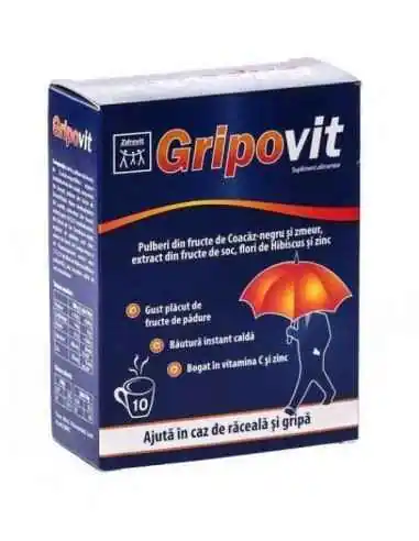 GRIPOVIT 10DZ Zdrovit, REMEDII NATURISTE