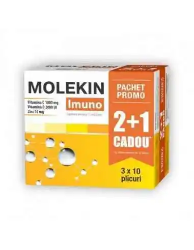 MOLEKIN IMUNO 20DZ + 10DZ CADOU Zdrovit, REMEDII NATURISTE