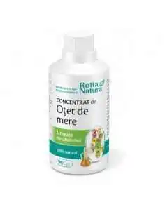 Concentrat de otet de mere 90 capsule Rotta Natura, Slabire