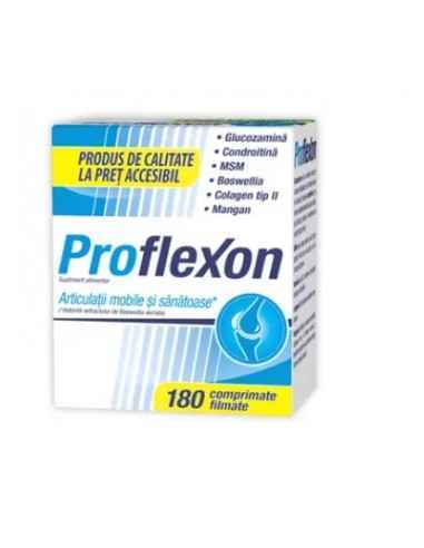 PROFLEXON 180CPR Zdrovit
Proflexon este un supliment alimentar cu indulcitori. Pliculete de pudra solubila au aroma de maces fr