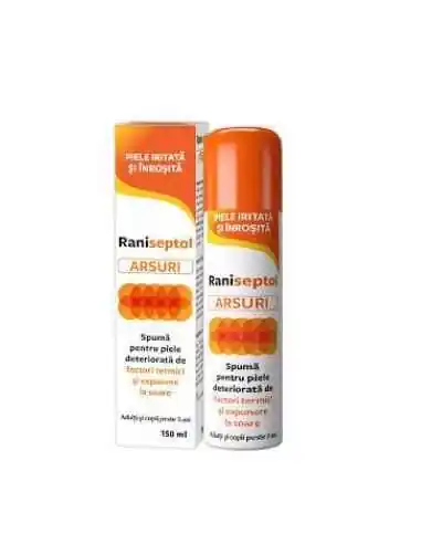 RANISEPTOL ARSURI SPUMA SPRAY 150ML Zdrovit, Sanatatea pielii