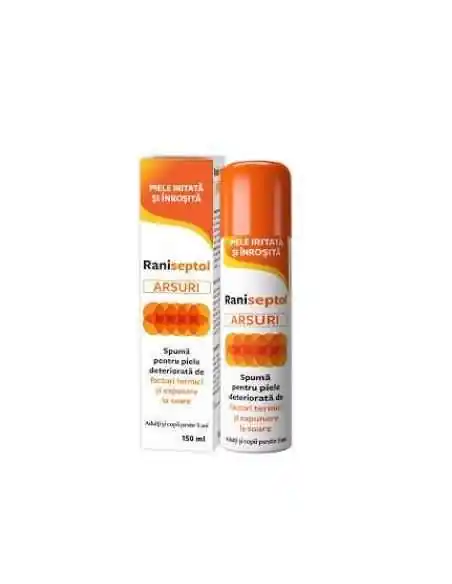 RANISEPTOL ARSURI SPUMA SPRAY 150ML Zdrovit, Sanatatea pielii