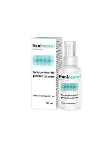 RANISEPTOL SPRAY ADULTI&COPII 125ML Zdrovit, Sanatatea pielii