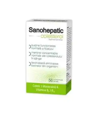 SANOHEPATIC COLESTEROL 56CPR Zdrovit, REMEDII NATURISTE