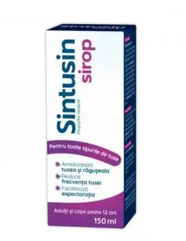 SINTUSIN SIROP ADULTI&COPII 150ML Zdrovit, REMEDII NATURISTE