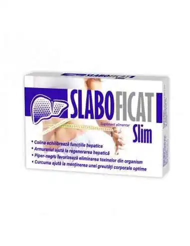 SLABOFICAT SLIM 30CPS Zdrovit, Splina si pancreas