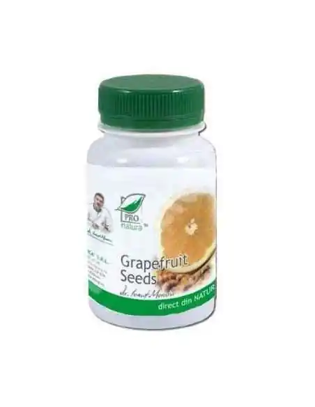 Grapefruit Seeds 60 comprimate Pro Natura, Sanatatea pielii