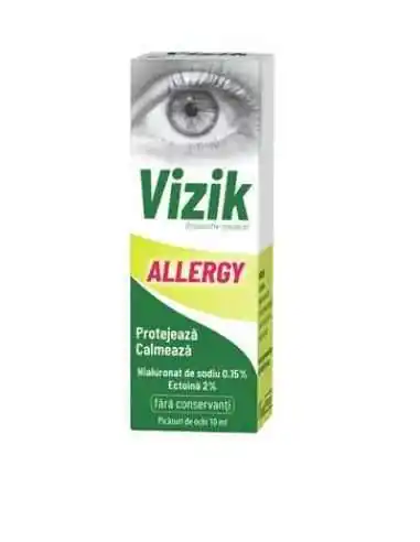 VIZIK ALLERGY PICATURI PENTRU OCHI 10ML Zdrovit, Sanatatea ochilor