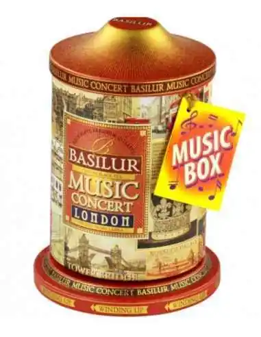 MUSIC CONCERT LONDON 100GR BASILUR TEA, CEAIURI VRAC