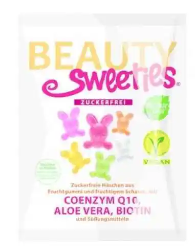 JELEURI GUM. FR.ZAHAR IEPURASI 125GR BEAUTY SWEETIES, Sanatatea pielii