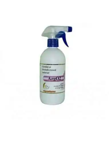 SOLUTIE ANTIBACTERIANA CU ARGINT SI OXIGEN ACTIV ArgO2 400ml AGHORAS, Sanatatea pielii