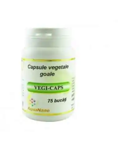 VEGI-CAPS (capsule vegetale goale) 75buc AGHORAS, REMEDII NATURISTE