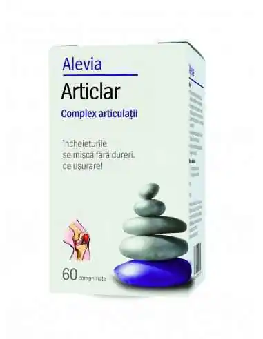 Articlar -Complex articulatii 60 comprimate Alevia, REMEDII NATURISTE