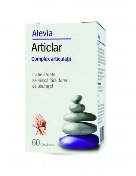 Articlar -Complex articulatii 60 comprimate Alevia, REMEDII NATURISTE