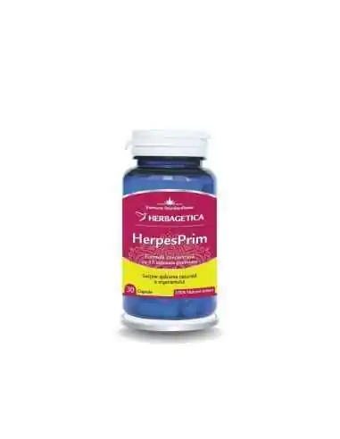 HerpesPrim 30 capsule Herbagetica, Sanatatea pielii