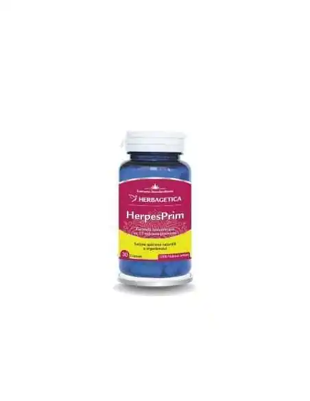 HerpesPrim 30 capsule Herbagetica, Sanatatea pielii