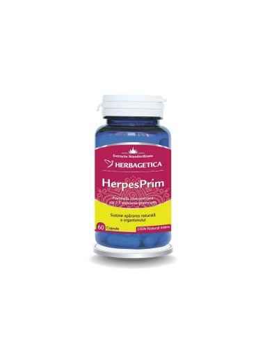 HerpesPrim 60 capsule Herbagetica, Sanatatea pielii