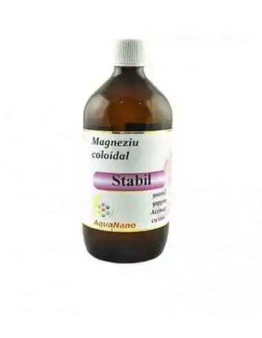 MAGNEZIU COLOIDAL STABIL AQUANANO 50ppm 480ml AGHORAS, ULEIURI VEGETALE