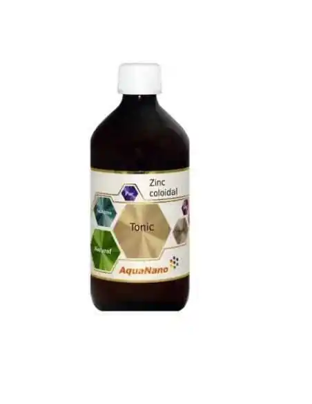 ZINC COLOIDAL TONIC AQUANANO 10ppm 480ml AGHORAS, ULEIURI VEGETALE