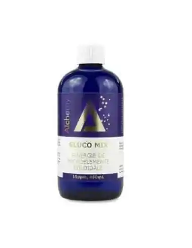 GLUCO MIX SINERGIE DE MICROELEMENTE COLOIDALE 15PPM "ALCHEMY" 480ml AGHORAS, Sistemul nervos