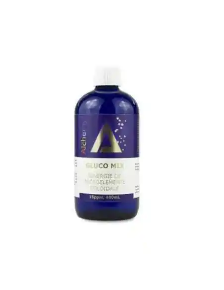 GLUCO MIX SINERGIE DE MICROELEMENTE COLOIDALE 15PPM "ALCHEMY" 480ml AGHORAS, Sistemul nervos