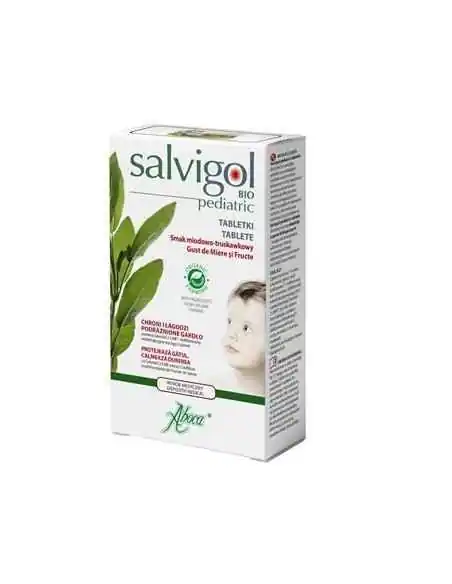 Salvigol Bio Pediatric 30 tablete Aboca, REMEDII NATURISTE