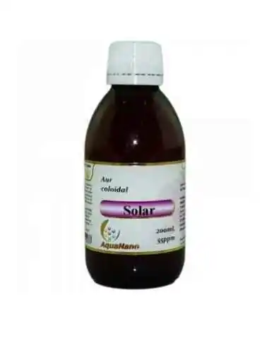 AUR COLOIDAL SOLAR 55ppm 200ml  AGHORAS, Splina si pancreas