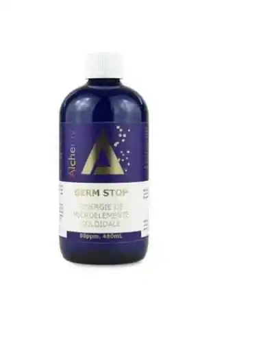 GERM STOP SINERGIE DE MICROELEMENTE COLOIDALE 50PPM "ALCHEMY" 480ml AGHORAS, REMEDII NATURISTE